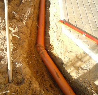 Монтаж ливневой канализации в коттеджном поселке Есенин Village